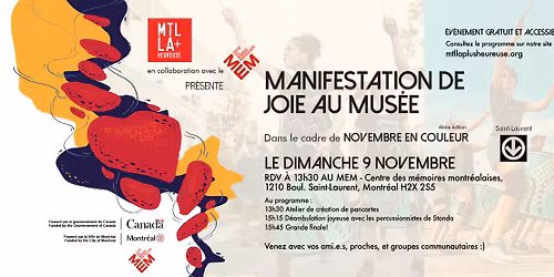 Manifestation de joie dans Ville-Marie