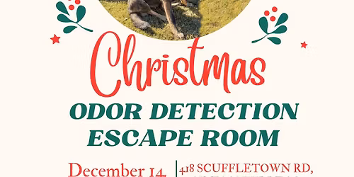 Christmas Odor Detection Escape Room