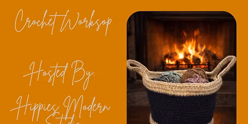 Hippies Modern Studio March 15 Crochet Workshop