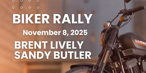 Biker Rally - Brent Lively and Sandy Butler