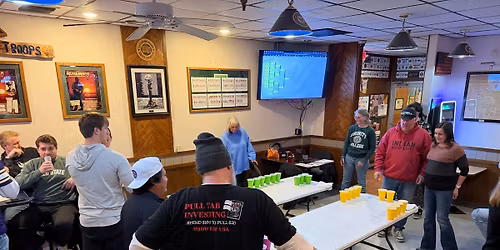 Beer Pong Tournament Friday