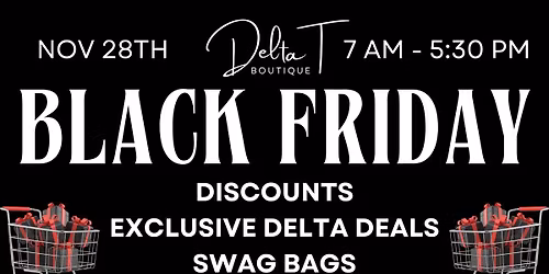 DELTA T BLACK FRIDAY 2025