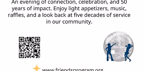Friends Program 50th Anniversary