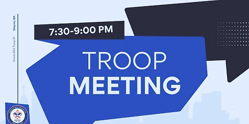 Troop Meeting @ Scout Lodge