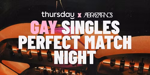 Thursday | Gay Singles Perfect Match Night | Mexico City