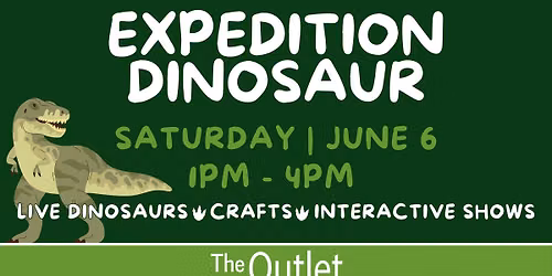Expedition Dinosaur at The Outlet Shoppes