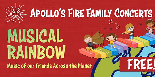 MUSICAL RAINBOW in partnership with the CMA Community Arts Center!