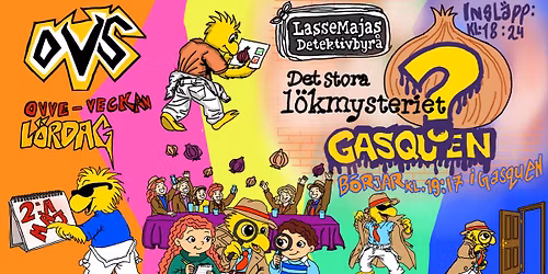 OVVEVECKAN GASQUE - Det Stora L\u00f6kmysteriet