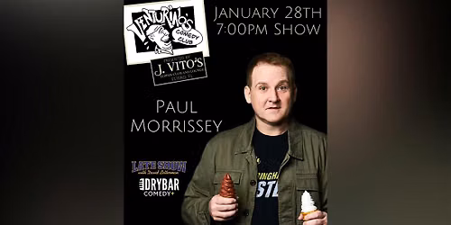 Paul Morrissey at Venturino's Comedy Club!