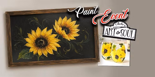 Sunflowers Painting Event at Antietam Brewery Hagerstown, MD