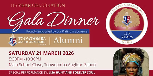 TAS 115 Year Celebration Gala Dinner
