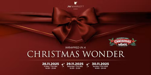 NG\u00d4I L\u00c0NG GI\u00c1NG SINH - CHRISTMAS VILLAGE 2025