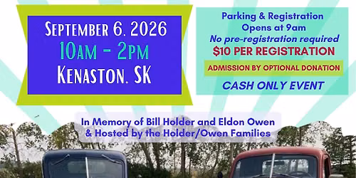 Kenaston Memorial Show & Shine