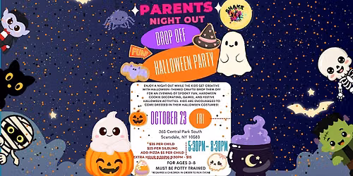 OCTOBER PARENTS NIGHT OUT!
