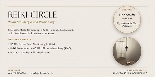 Reiki Circle \u2013 Raum f\u00fcr Energie und Verbindung