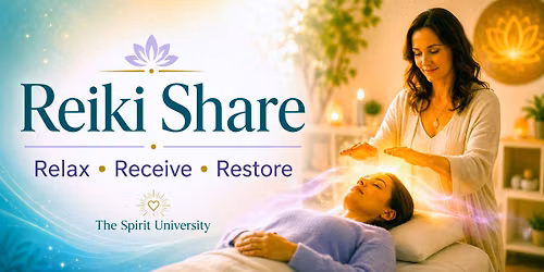 REIKI SHARE: RELAX, RECEIVE & RESTORE