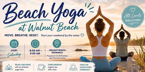 \ud83e\uddd8\ud83c\udffb\u200d\u2640\ufe0fBeach Yoga & Tea \ud83c\udfd6\ufe0f
