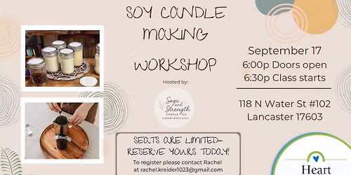 Soy Candle Making Workshop