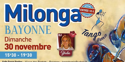 MILONGA Tango Barrio