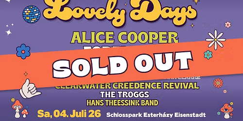 LOVELY DAYS Festival 2026