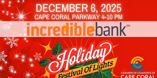 Holiday Festival of Lights Presented by IncredibleBank