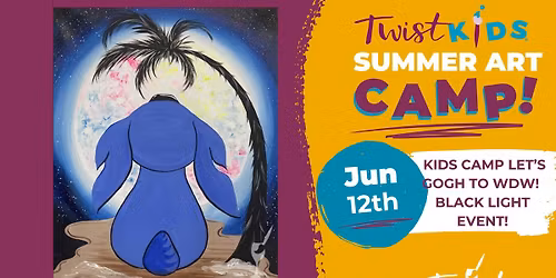 Kids Camp \u2013 June 12th | Blacklight Alien Adventure (Ages 6+)