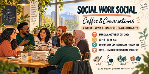 SOCIAL WORK SOCIAL \u2014 Coffee & Conversations \u2615