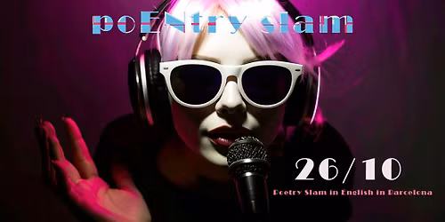 Poetry Slam in English in Barcelona - September