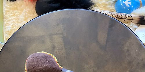Glastonbury gathering Drum Crafting with Alanna 