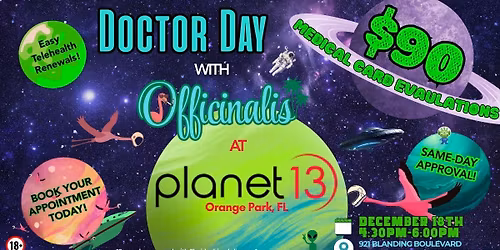 Medical Card Evaluations with Officinalis at Planet 13