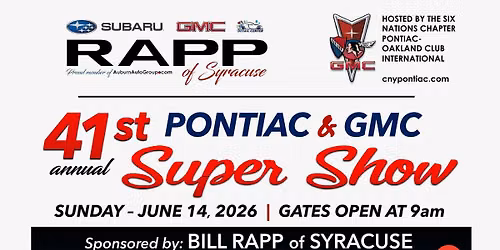Pontiac & GMC 41st Super Show