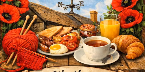 Poppy Army Breakfast Club and come and make poppies