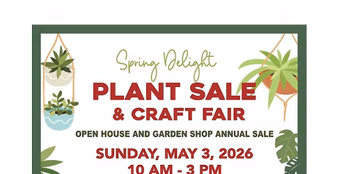Plant Sale & Craft Fair