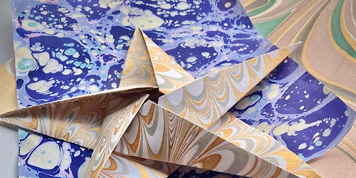 Marbling on Paper and Textiles