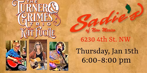 T & G Trio @ Sadie's on 4th