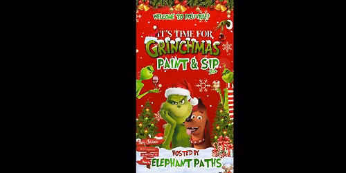 Paint & Sip Grinchmas