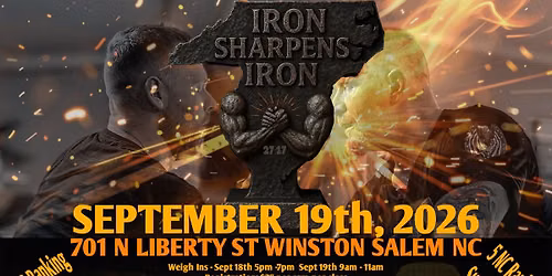Iron Sharpens Iron Armwrestling Tournament