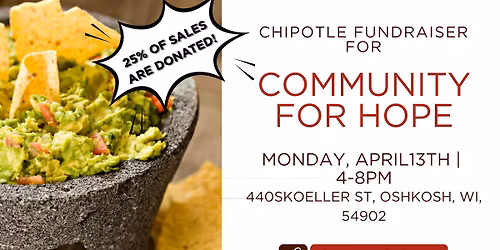 Chipotle: Fundraiser for Community for Hope