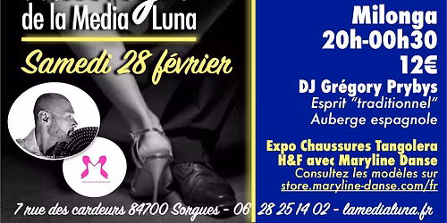 Atelier corporel et Milonga de la Media Luna