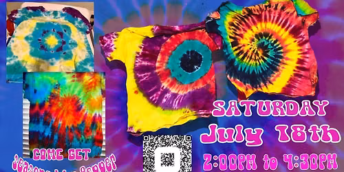 Tie Dye with Pepper (ALL AGES)