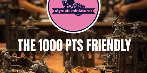FREE: 1000pt Casual Tournament at Red October Games