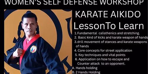Women\u2019s Self Defense Workshop 2026