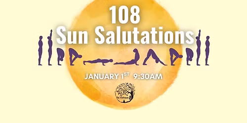 108 Sun Salutations: New Year\u2019s Day Practice @ The Treehouse in Bad Axe