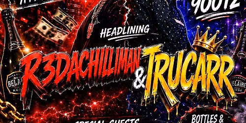 ALI-BOB Presents: R3DACHILLIMAN & TRUCARR Live in Los Angeles