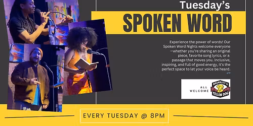 Spoken Word Every Tuesday