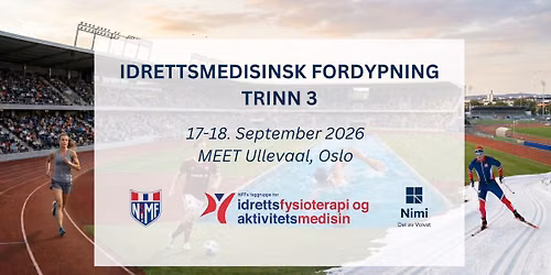 Kurs: Idrettsmedisinsk fordypning Trinn 3