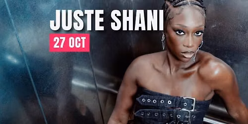 JUSTE SHANI EN CONCERT LE 27 OCT