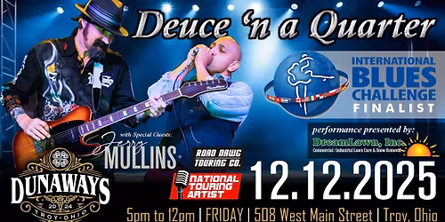 LIVE Music w\/ Deuce 'n a Quarter