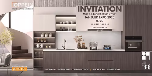 Join Oppein Dhaka at IAB BUILD EXPO 2025 \u2013 Discover the Future of Integrated Home Furnishings!