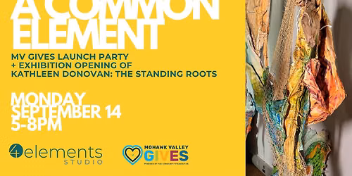A Common Element: MV GIVES Launch Party + Exhibition Opening Of Kathleen Donovan
